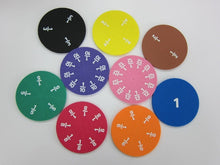 **Edx Printed Foam Fraction Circles Set of 51 - ABC School Supplies