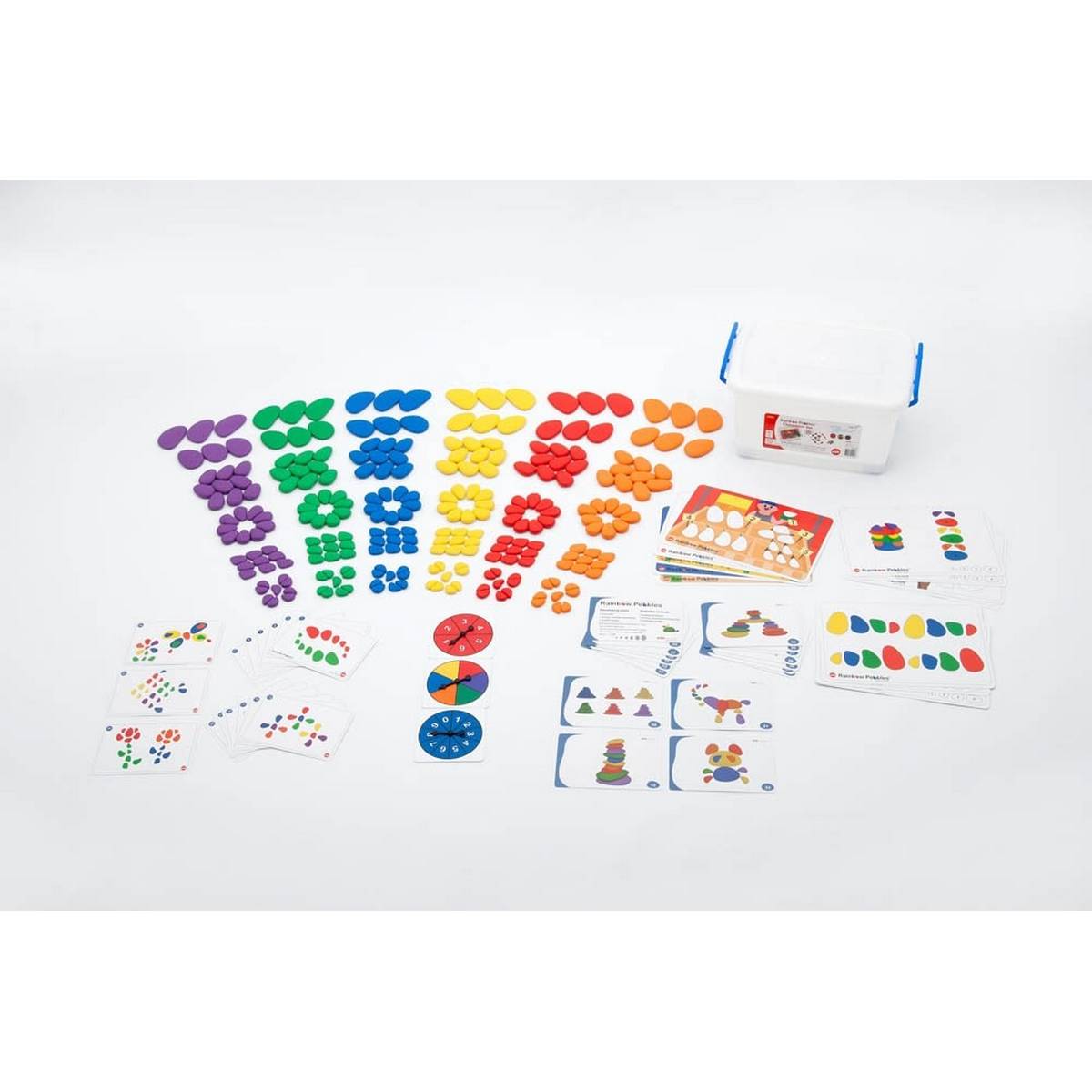 Edx Rainbow Pebbles Classroom Set Of 302 - ABC School Supplies