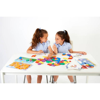 Edx Rainbow Pebbles Classroom Set Of 302 - ABC School Supplies
