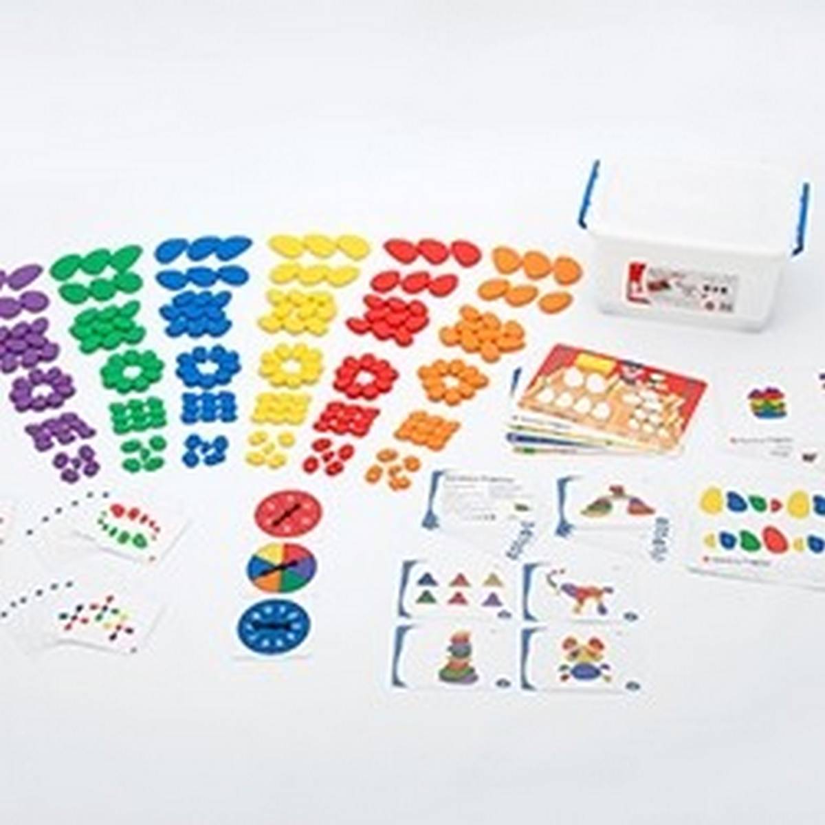 Edx Rainbow Pebbles Classroom Set Of 302 - ABC School Supplies