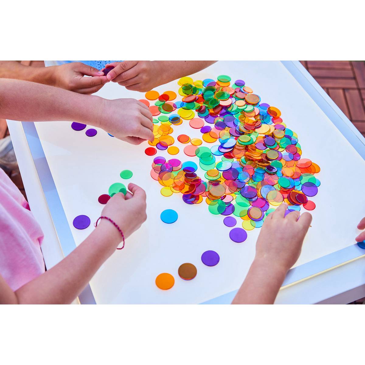 Edx Translucent Colour Counters Pack Of 500 - ABC School Supplies