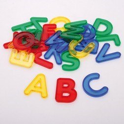 Edx Transparent Letters - ABC School Supplies