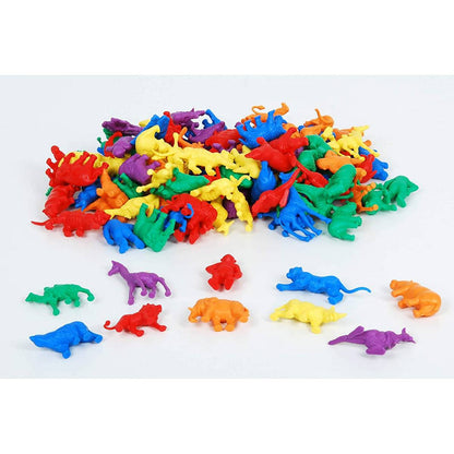 Edx Wild Animals Counters - Pack Of 120 - ABC School Supplies