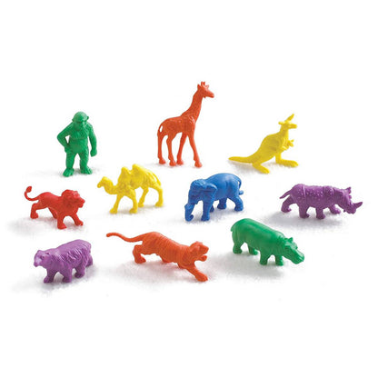 Edx Wild Animals Counters - Pack Of 120 - ABC School Supplies