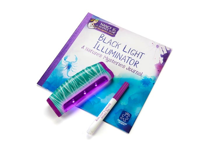 Nancy B'S Science Club Back Light Illuminator & Natures Mystery Journal