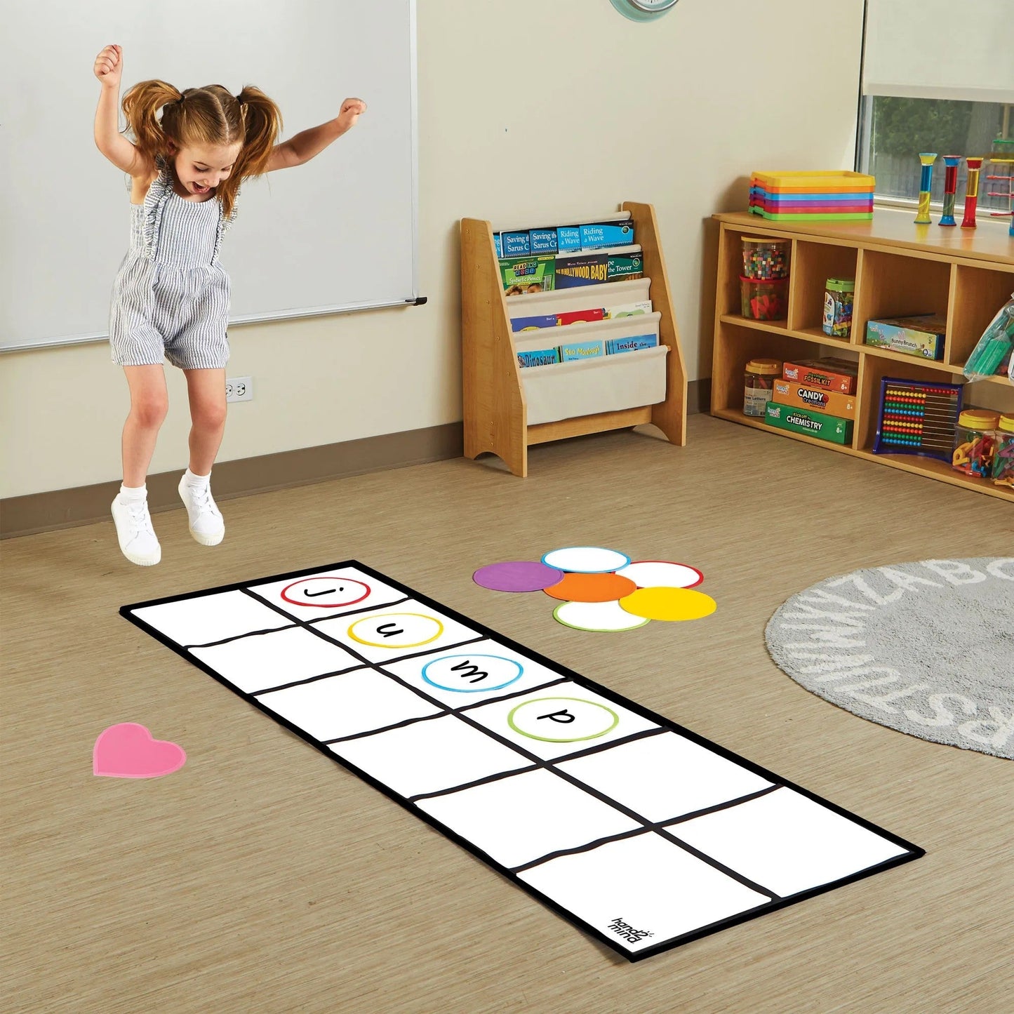 Elkonin Box Floor Mat Activity Set - ABC School Supplies