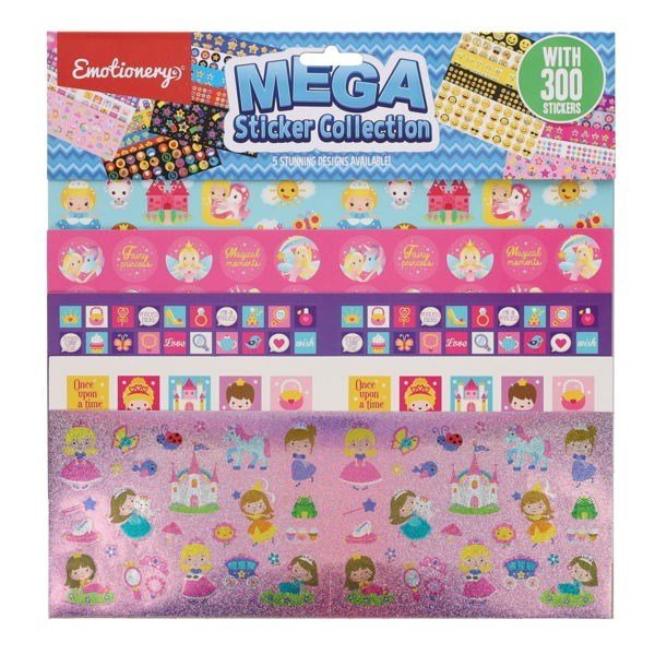 Emotionery 300 Mega Sticker Collection 5 Asst - ABC School Supplies