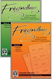 Enigmathics Set: Book A: (Measurement & Geometry) & Book B (Number, Algebra & Statistics) - ABC School Supplies
