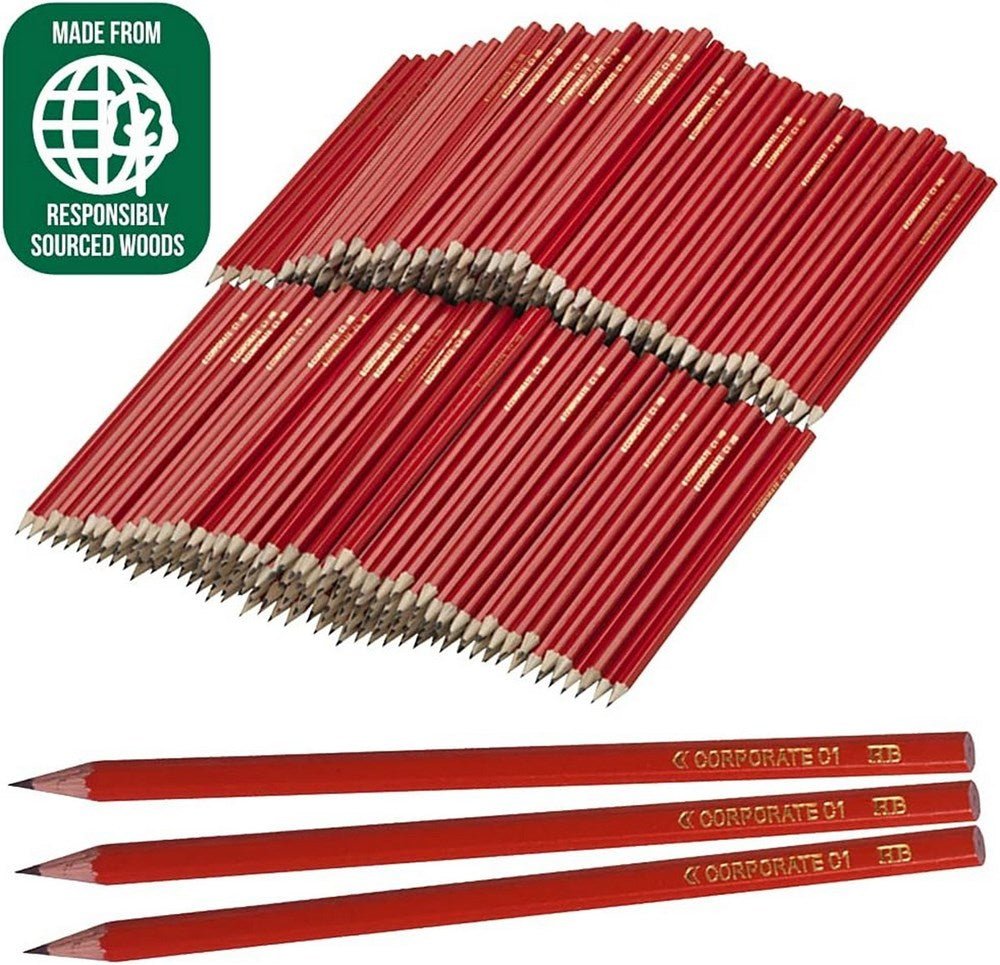 Essential Arts Pencils Hb Value Pack Of 500 - ABC School Supplies