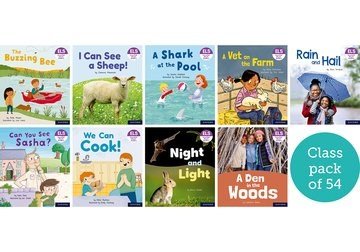 Essential Letters And Sounds: Essential Phonic Readers: Oxford Reading Level 3: Class Pack Of 54 - ABC School Supplies