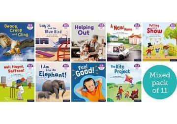 Essential Letters And Sounds: Essential Phonic Readers: Oxford Reading Level 5: Mixed Pack Of 11 - ABC School Supplies