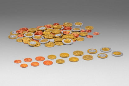 Euro Coins Midsize Set (80 Pcs) - ABC School Supplies