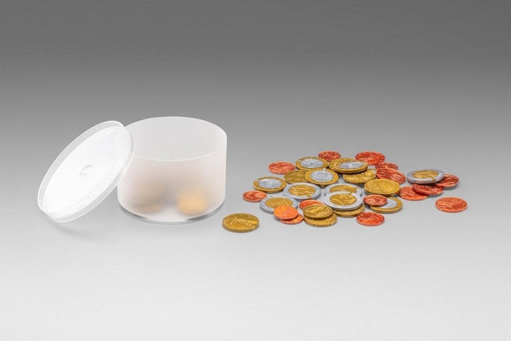Euro Coins Small Set (50 Pcs) - ABC School Supplies
