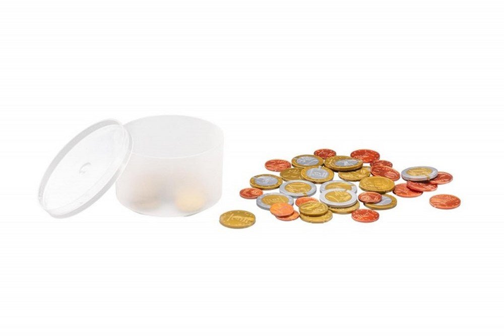 Euro Coins Small Set (50 Pcs) - ABC School Supplies