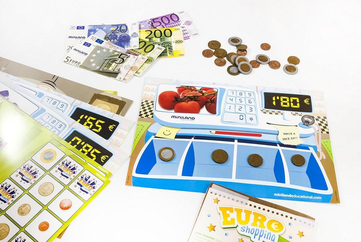 Euro Money Shopping Game - ABC School Supplies