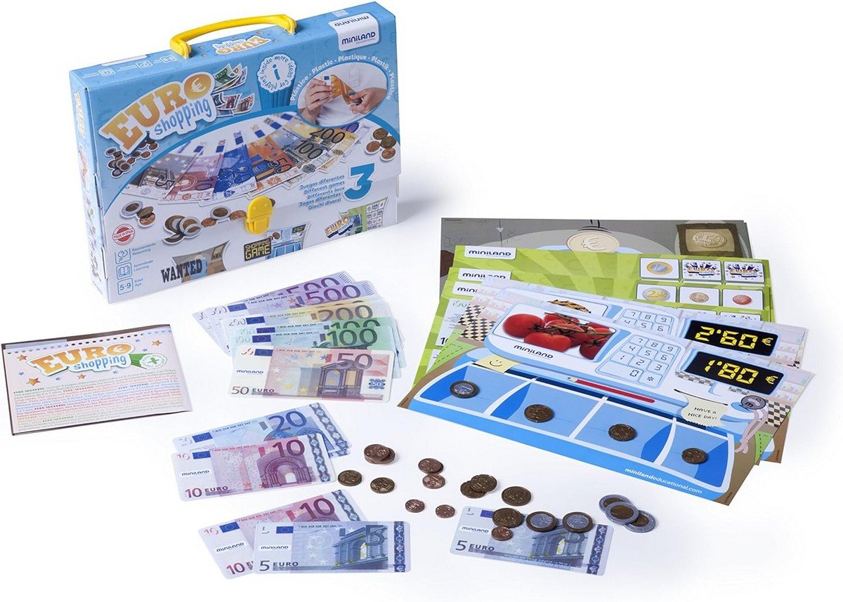 Euro Money Shopping Game - ABC School Supplies