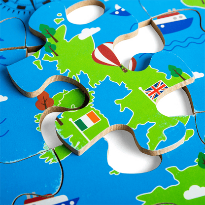 European Map Floor Puzzle 48Pc - ABC School Supplies