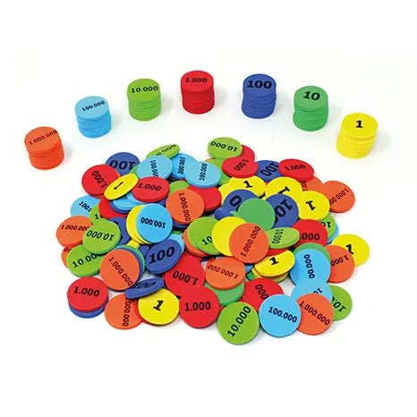 European Place Value Disks - ABC School Supplies