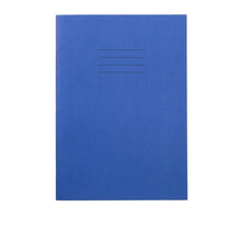 Everyday 9" X 7" Exercise Book 80 Page, 5Mm Squared, Blue - Pack Of 100 - ABC School Supplies