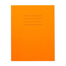 Everyday 9" X 7" Exercise Book 80 Page, 7Mm Squared, Orange - Pack Of 100 - ABC School Supplies