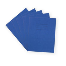 Everyday 9" X 7" Exercise Book 80 Page, 8Mm Ruled With Margin, Blue - Pack Of 100 - ABC School Supplies