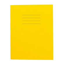 Everyday 9" X 7" Exercise Book 80 Page, 8Mm Ruled With Margin, Yellow - Pack Of 100 - ABC School Supplies