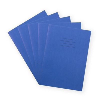 Everyday A4 Exercise Book 64 Page, 8Mm Ruled With Margin, Blue - Pack Of 50 - ABC School Supplies