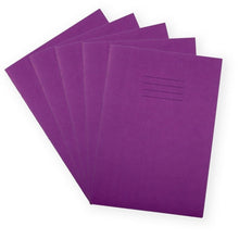 Everyday A4 Exercise Book 64 Page, 8Mm Ruled With Margin, Purple - Pack Of 50 - ABC School Supplies