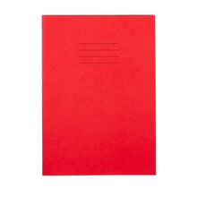 Everyday A4 Exercise Book 80 Page, 8Mm Ruled With Margin, Red - Pack Of 50 - ABC School Supplies