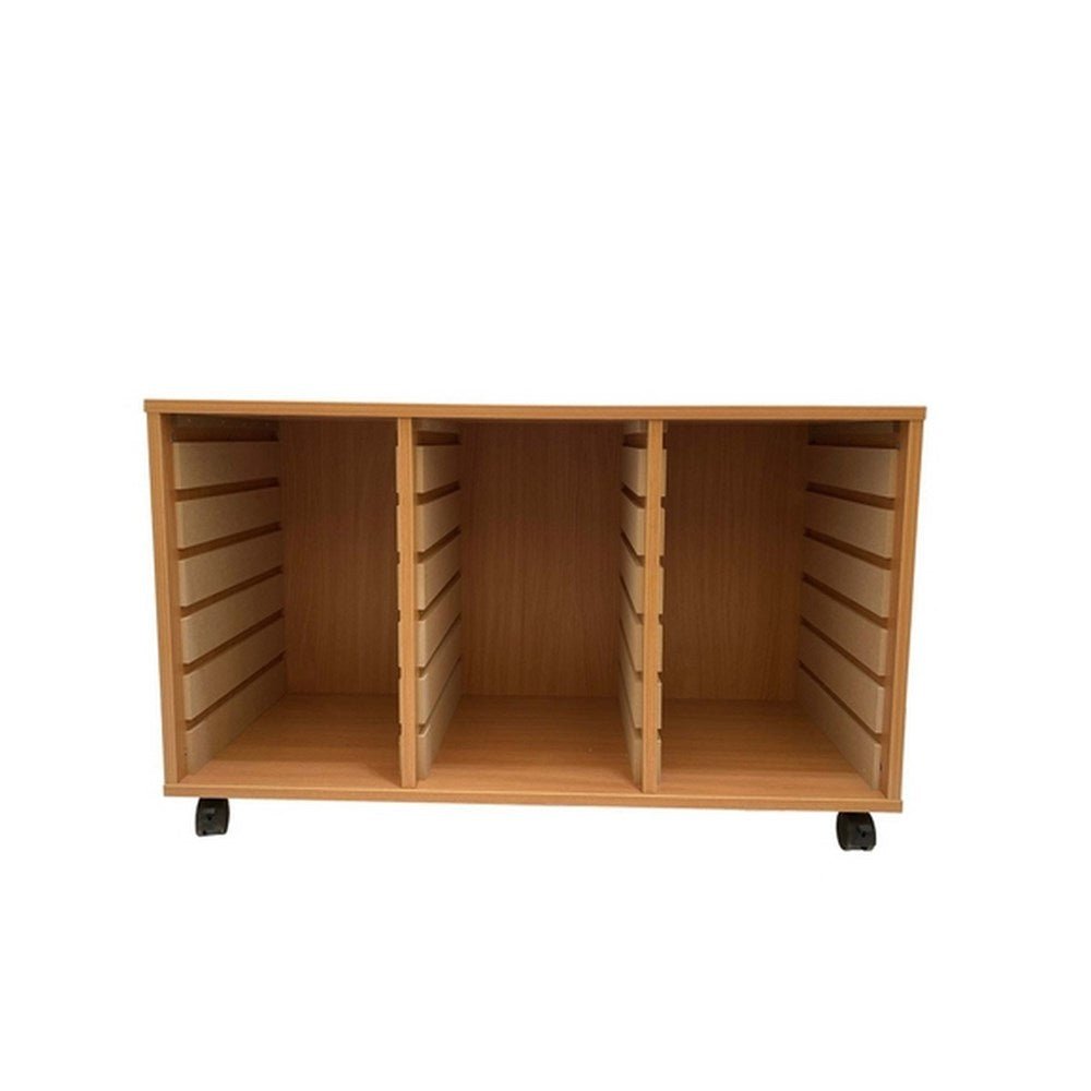 Everyday Empty Triple Column Unit For 18 Trays - ABC School Supplies