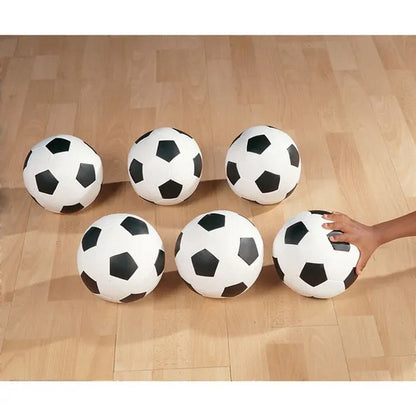 Everyday Football Pack - Black/White - 167mm - Pack of 6 - ABC School Supplies