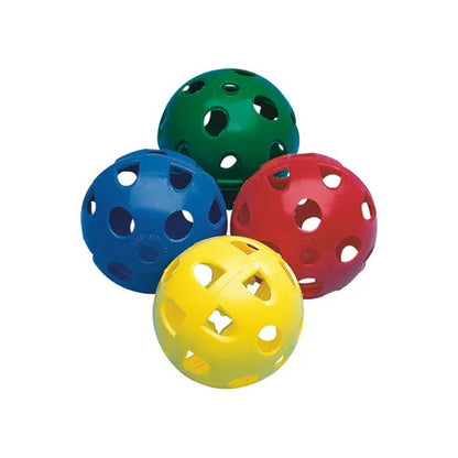Everyday Gamester Perforated Balls - Assorted - 60mm - Pack of 12 - ABC School Supplies
