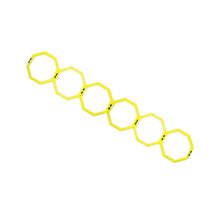 Everyday Hex Agility Hoop Set - Yellow - ABC School Supplies