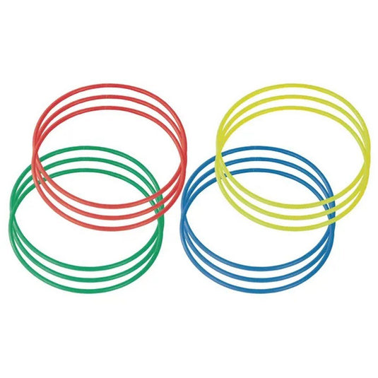 Everyday Hula Hoop Set - Assorted - 460mm - Pack of 12 - ABC School Supplies