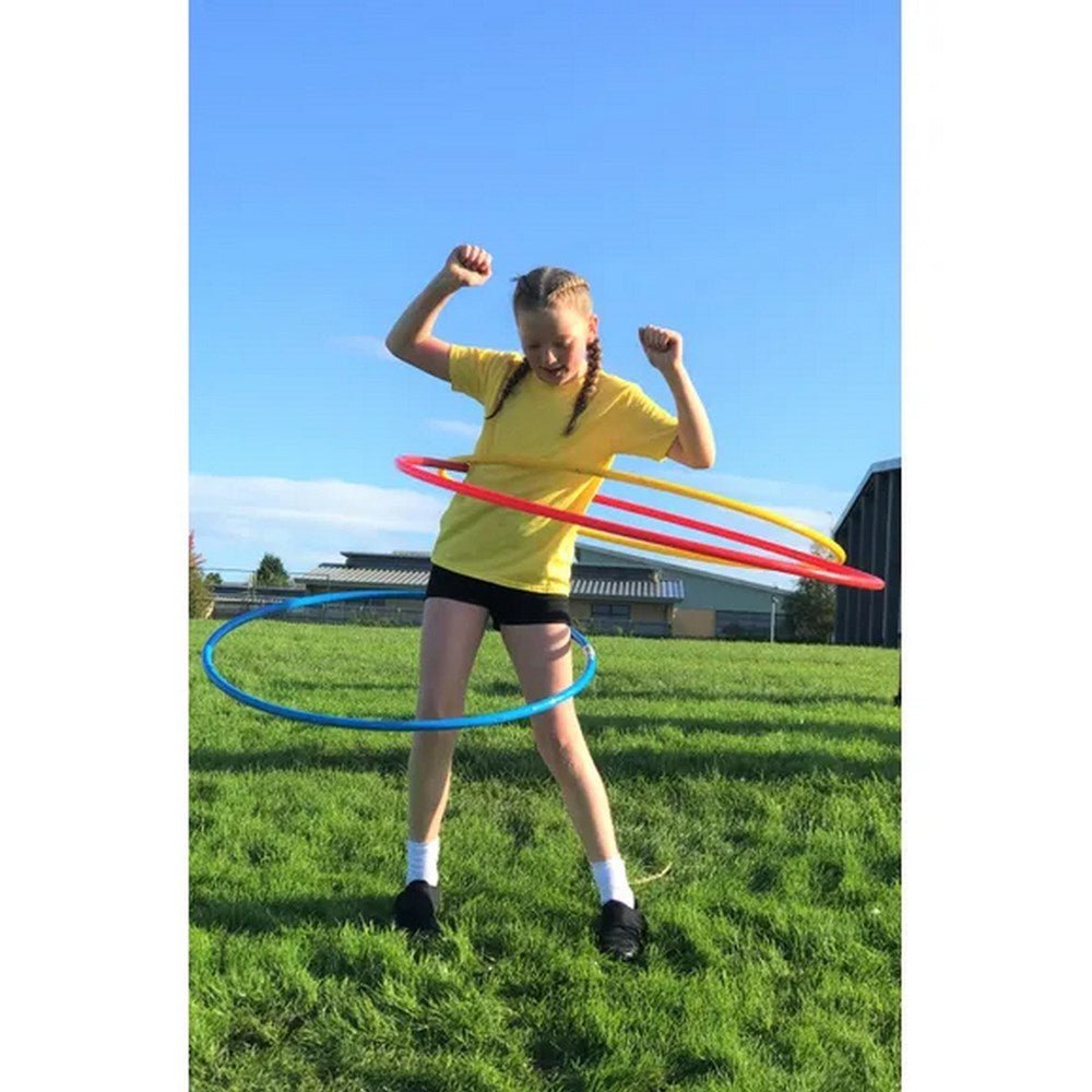 Everyday Hula Hoop Set - Assorted - 460mm - Pack of 12 - ABC School Supplies