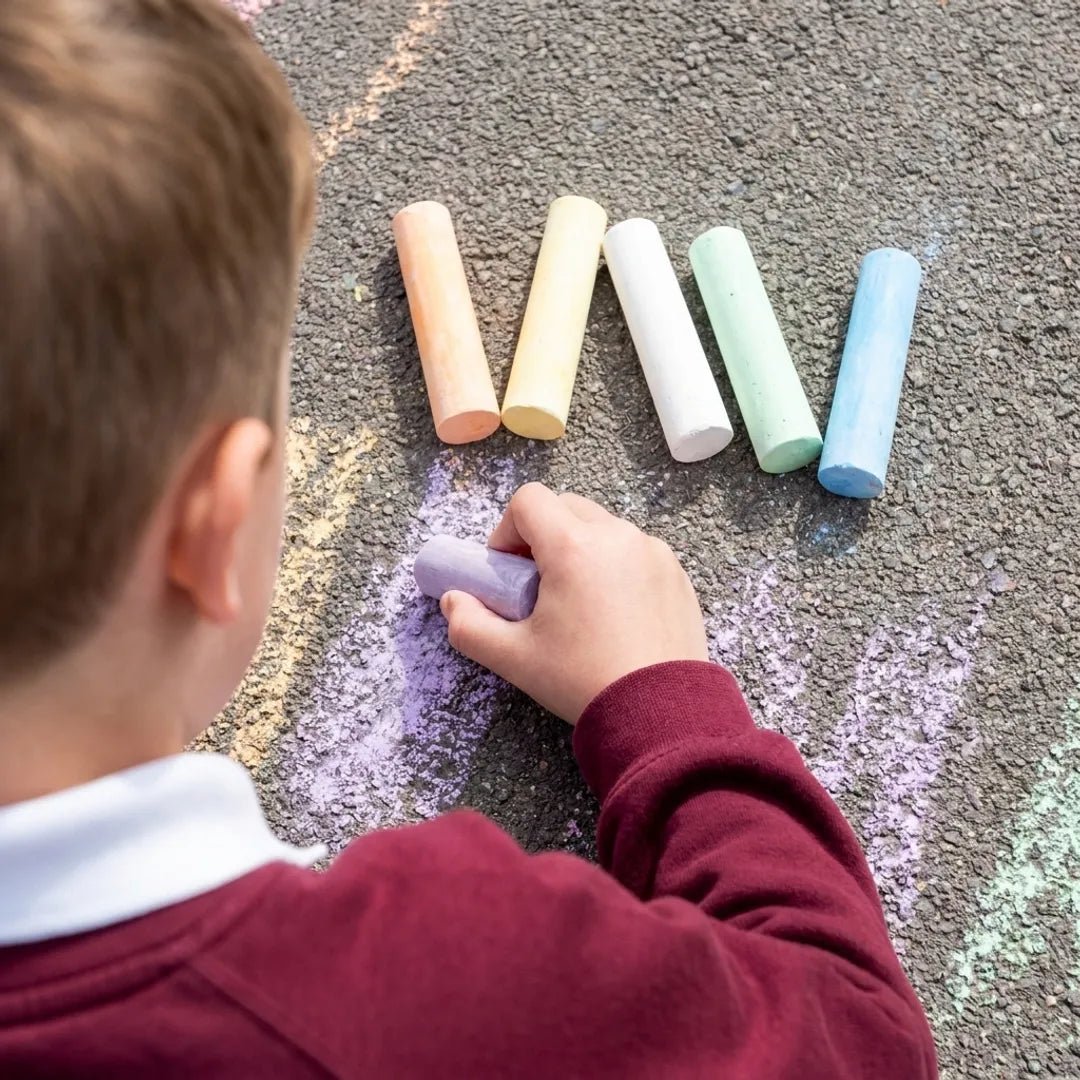 Everyday Jumbo Sidewalk Chalk - Pack Of 50 - ABC School Supplies