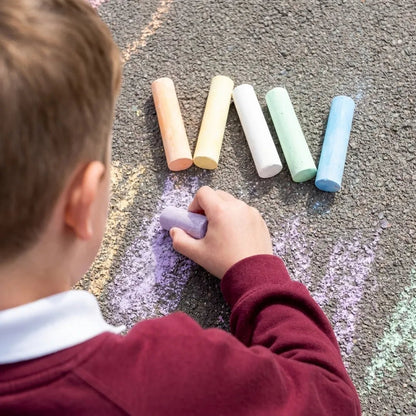 Everyday Jumbo Sidewalk Chalk - Pack Of 50 - ABC School Supplies
