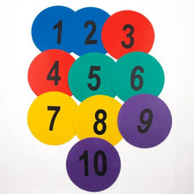 Everyday Number Spot Floor Marker Set - 1 - 10 - ABC School Supplies
