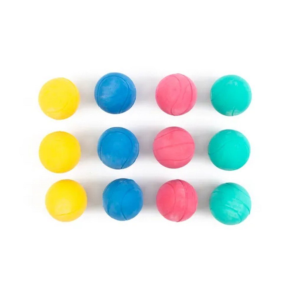 Everyday Rubber Bouncer Balls - Assorted - 55mm - Pack of 12 - ABC School Supplies