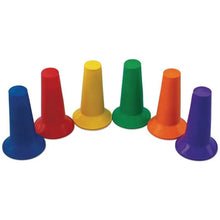 Everyday Soft Plastic Cones - Assorted - 165mm - Pack of 48 - ABC School Supplies