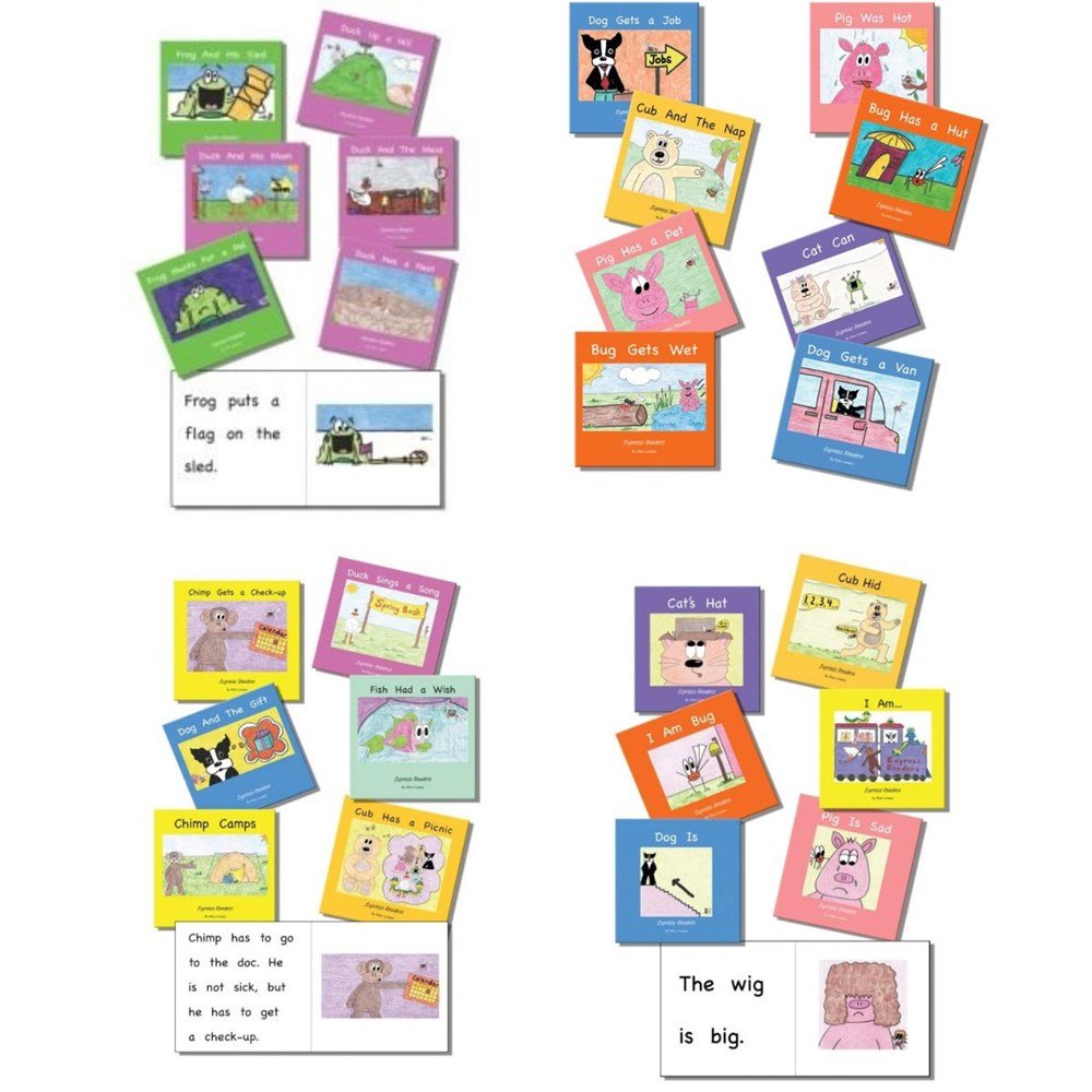 Express Decodable Readers - Complete Set 1 (I am Ready - Set 3) - 26 Titles - ABC School Supplies