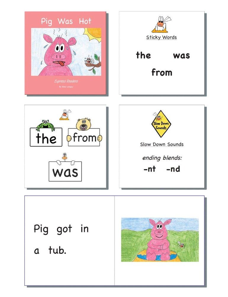 Express Decodable Readers Set 1 - 6 Pack (48 Books) - ABC School Supplies