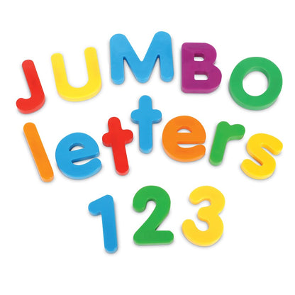 Learning Resources Jumbo Magnetic Letters & Numbers Bundle, 116 Pieces