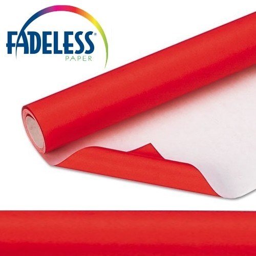 Fadeless Display Roll 1218Mm X 15M Flame Red - ABC School Supplies