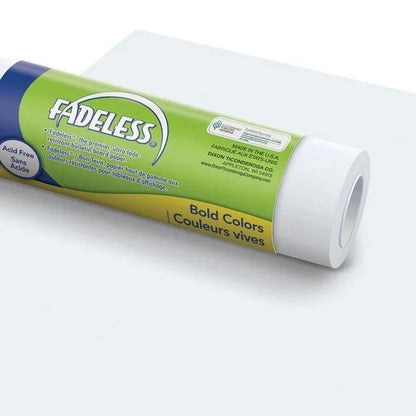 Fadeless Display Roll 1218mm x 15m White - ABC School Supplies