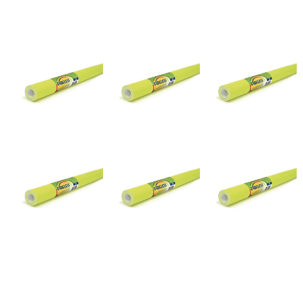 Fadeless Display Rolls 1.2M X 3.7M Lime Green - 10 Pack - ABC School Supplies