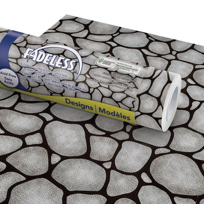 Fadeless Display Rolls 1.2m x 3.7m Rock Wall - ABC School Supplies