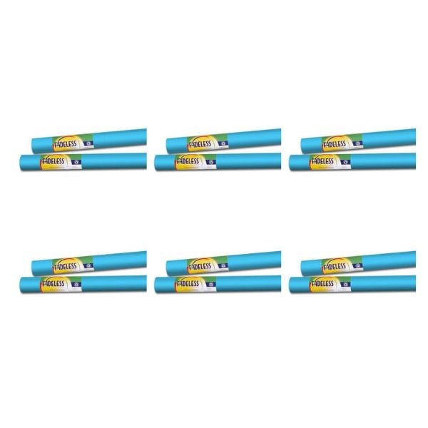 Fadeless Display Rolls 1.2M X 3.7M Sky Blue - 10 Pack - ABC School Supplies