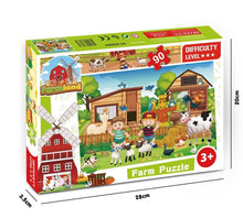Farm Jigsaw Puzzle 90pcs