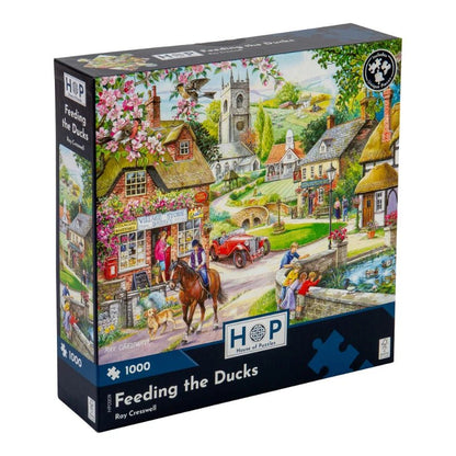 Feeding The Ducks - 1000 Piece Jigsaw Puzzle - ABC School Supplies